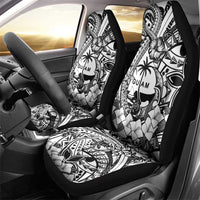 Guam Hafa Adai Guasali Flowers Car Seat Cover