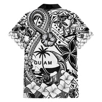 Guam Hafa Adai Guasali Flowers Family Matching Puletasi and Hawaiian Shirt LT9 - Polynesian Pride