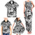 Guam Hafa Adai Guasali Flowers Family Matching Tank Maxi Dress and Hawaiian Shirt