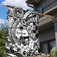 Guam Hafa Adai Guasali Flowers Garden Flag LT9 - Polynesian Pride