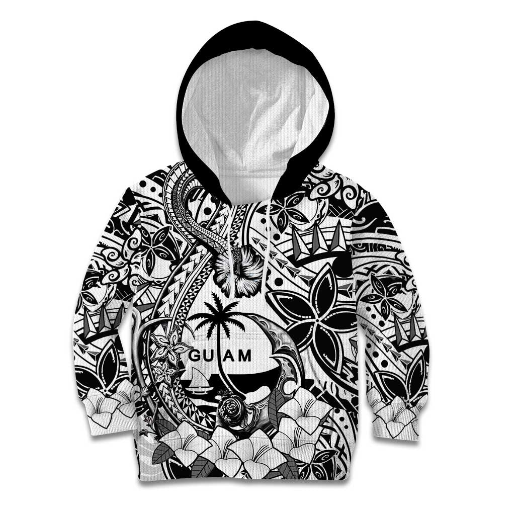 Guam Hafa Adai Guasali Flowers Kid Hoodie