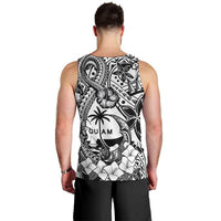 Guam Hafa Adai Guasali Flowers Men Tank Top LT9 - Polynesian Pride