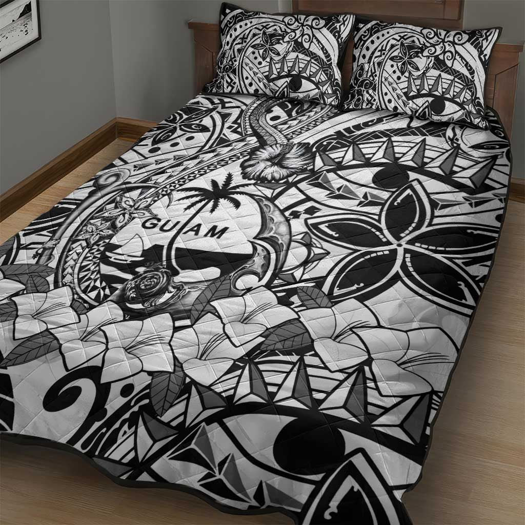 Guam Hafa Adai Guasali Flowers Quilt Bed Set LT9 - Polynesian Pride