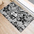 Guam Hafa Adai Guasali Flowers Rubber Doormat