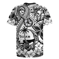 Guam Hafa Adai Guasali Flowers Rugby Jersey LT9 - Polynesian Pride