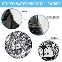 Guam Hafa Adai Guasali Flowers Spare Tire Cover LT9 - Polynesian Pride