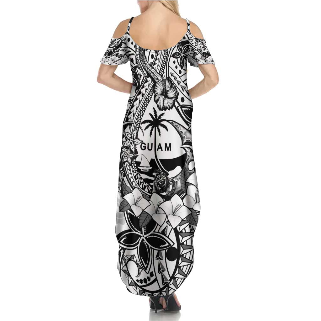 Guam Hafa Adai Guasali Flowers Summer Maxi Dress LT9 - Polynesian Pride