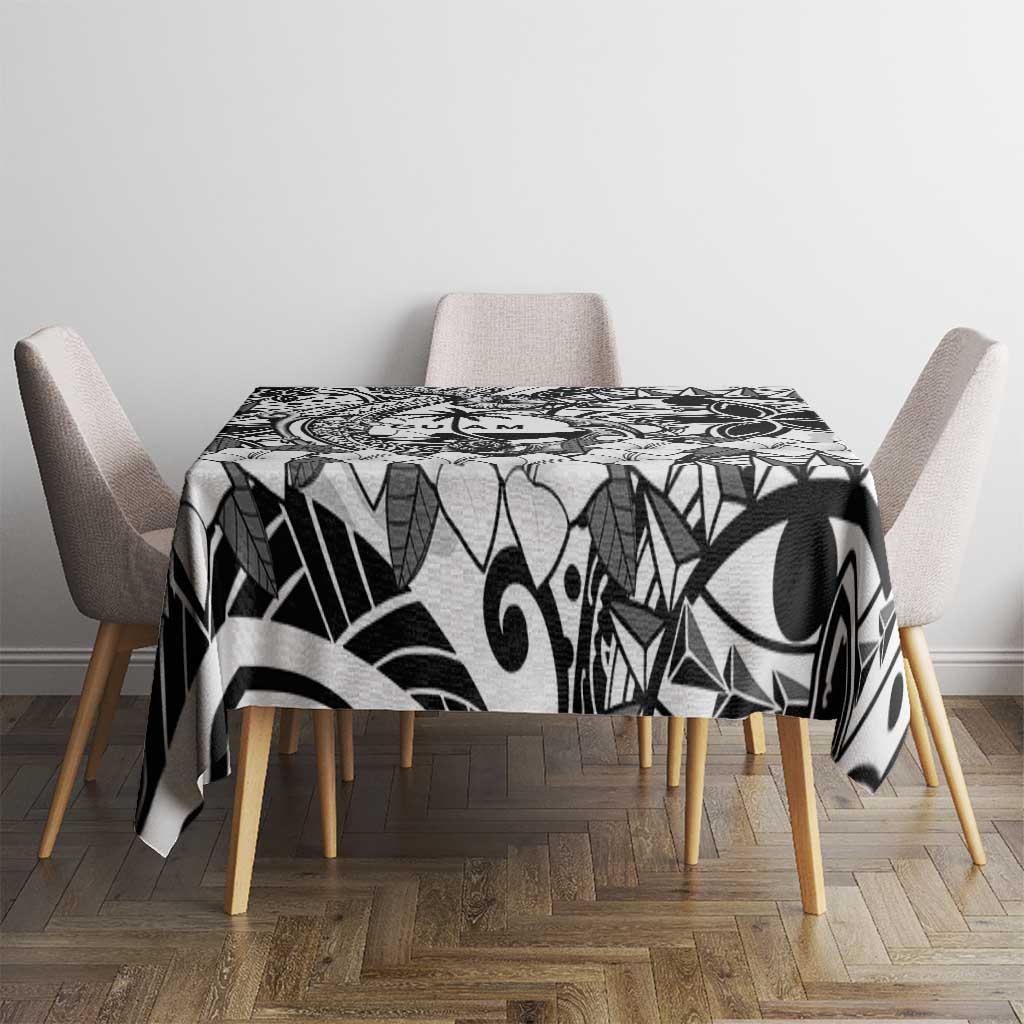 Guam Hafa Adai Guasali Flowers Tablecloth LT9 - Polynesian Pride