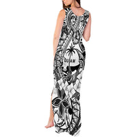 Guam Hafa Adai Guasali Flowers Tank Maxi Dress LT9 - Polynesian Pride