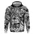 Guam Hafa Adai Guasali Flowers Zip Hoodie