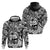 Guam Hafa Adai Guasali Flowers Zip Hoodie