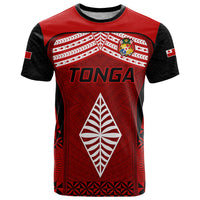 Tonga Rugby T Shirt Go Champions World Cup 2023 Ngatu Unique LT9 Red - Polynesian Pride