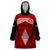 Tonga Rugby Wearable Blanket Hoodie Go Champions World Cup 2023 Ngatu Unique LT9 One Size Red - Polynesian Pride