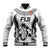 Custom Fiji Rugby Baseball Jacket Go Champions World Cup 2023 Tapa Unique White Vibe LT9 Unisex White - Polynesian Pride