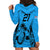 Custom Fiji Rugby Hoodie Dress Go Champions World Cup 2023 Tapa Unique Blue Vibe LT9 - Polynesian Pride