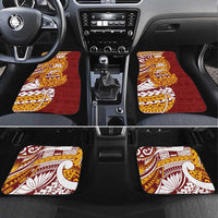 Couple Dolphins Maori Motif Car Mats - Polynesian Pride