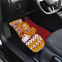 Couple Dolphins Maori Motif Car Mats - Polynesian Pride