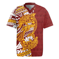 Couple Dolphins Maori Motif Rugby Jersey - Polynesian Pride