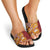 Couple Dolphins Maori Motif Slide Sandals - Polynesian Pride
