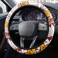 Couple Dolphins Maori Motif Steering Wheel Cover - Polynesian Pride