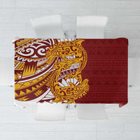 Couple Dolphins Maori Motif Tablecloth - Polynesian Pride