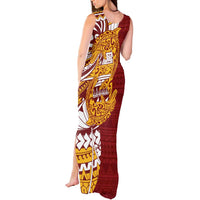 Couple Dolphins Maori Motif Tank Maxi Dress - Polynesian Pride