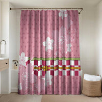 Japanese Asanoha Pattern Bathroom Set Charm Against Evil Spirits - Polynesian Pride