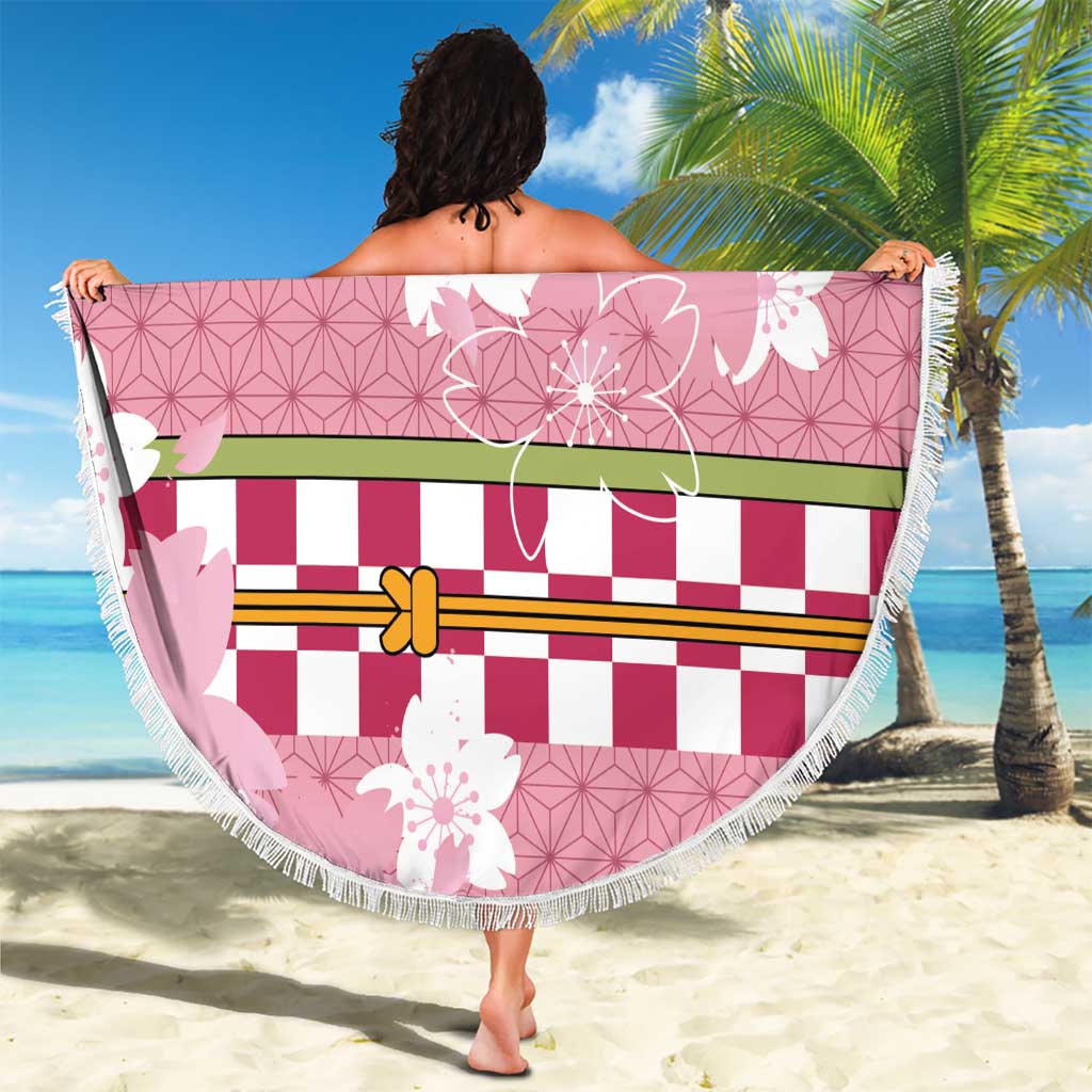 Japanese Asanoha Pattern Beach Blanket Charm Against Evil Spirits LT9 - Polynesian Pride