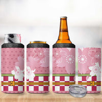 Japanese Asanoha Pattern 4 in 1 Can Cooler Tumbler Charm Against Evil Spirits LT9 - Polynesian Pride