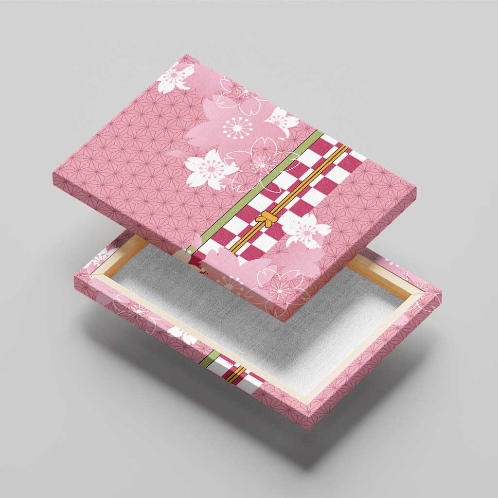 Japanese Asanoha Pattern Canvas Wall Art Charm Against Evil Spirits LT9 - Polynesian Pride