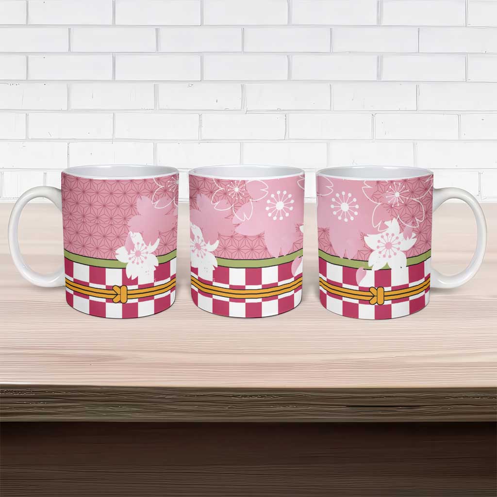 Japanese Asanoha Pattern Ceramic Mug Charm Against Evil Spirits LT9 - Polynesian Pride