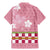Japanese Asanoha Pattern Family Matching Mermaid Dress and Hawaiian Shirt Charm Against Evil Spirits - Polynesian Pride