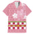 Japanese Asanoha Pattern Family Matching Puletasi and Hawaiian Shirt Charm Against Evil Spirits - Polynesian Pride