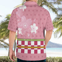 Japanese Asanoha Pattern Hawaiian Shirt Charm Against Evil Spirits - Polynesian Pride