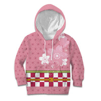 Japanese Asanoha Pattern Kid Hoodie Charm Against Evil Spirits - Polynesian Pride