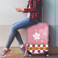 Japanese Asanoha Pattern Luggage Cover Charm Against Evil Spirits - Polynesian Pride