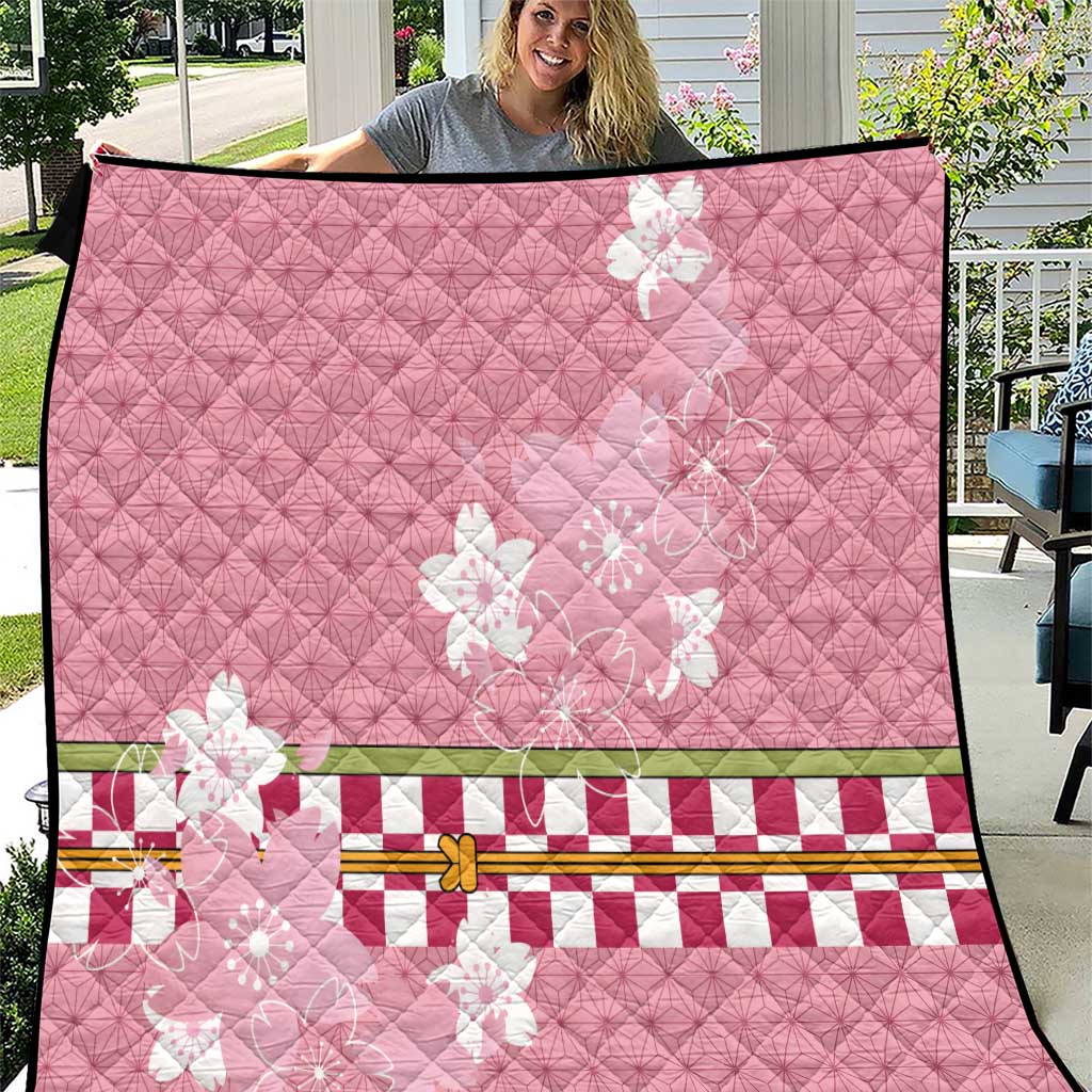 Japanese Asanoha Pattern Quilt Charm Against Evil Spirits - Polynesian Pride