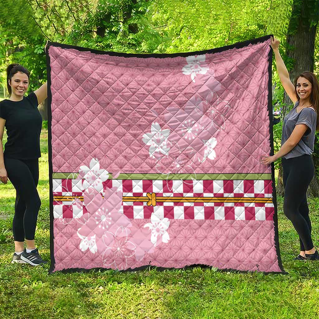 Japanese Asanoha Pattern Quilt Charm Against Evil Spirits - Polynesian Pride