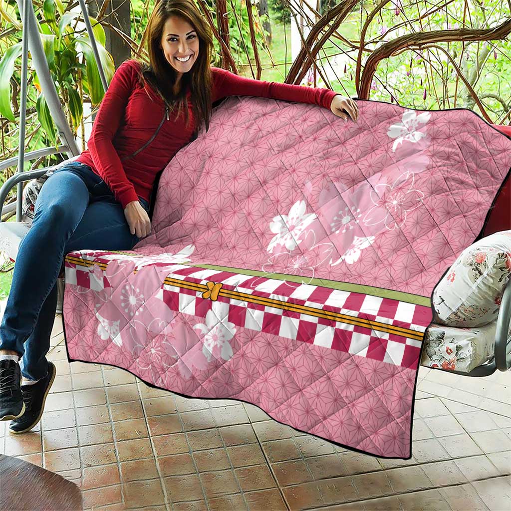 Japanese Asanoha Pattern Quilt Charm Against Evil Spirits - Polynesian Pride