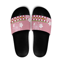 Japanese Asanoha Pattern Slide Sandals Charm Against Evil Spirits - Polynesian Pride