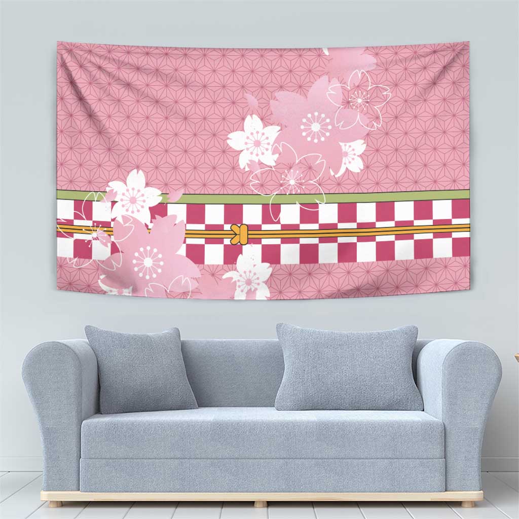 Japanese Asanoha Pattern Tapestry Charm Against Evil Spirits - Polynesian Pride