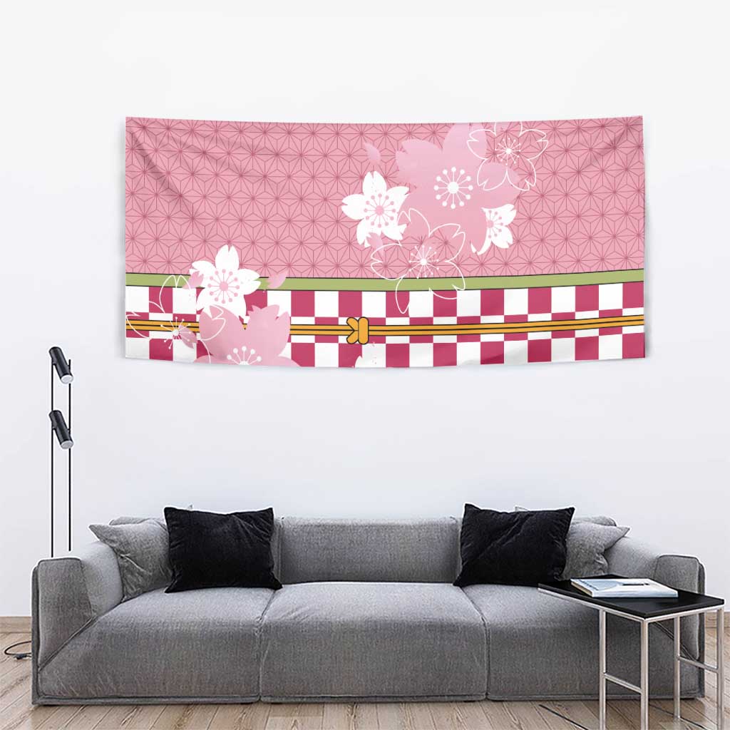 Japanese Asanoha Pattern Tapestry Charm Against Evil Spirits - Polynesian Pride