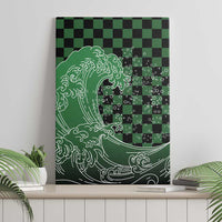 Japanese Asanoha Pattern Canvas Wall Art Water Breathing Slayer Dragon LT9 - Polynesian Pride