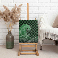 Japanese Asanoha Pattern Canvas Wall Art Water Breathing Slayer Dragon LT9 - Polynesian Pride