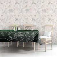 Japanese Asanoha Pattern Tablecloth Water Breathing Slayer Dragon LT9 - Polynesian Pride