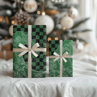 Japanese Asanoha Pattern Wrapping Paper Water Breathing Slayer Dragon LT9 - Polynesian Pride