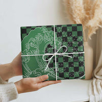Japanese Asanoha Pattern Wrapping Paper Water Breathing Slayer Dragon LT9 - Polynesian Pride