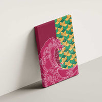 Japanese Bishamon-Kikkou Pattern Canvas Wall Art Water Pillar Silent River Flow LT9 - Polynesian Pride