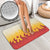 Japanese Kaen Pattern Bathroom Set Flame Pillar Blazing Lion Heart - Polynesian Pride