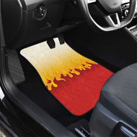 Japanese Kaen Pattern Car Mats Flame Pillar Blazing Lion Heart LT9 - Polynesian Pride